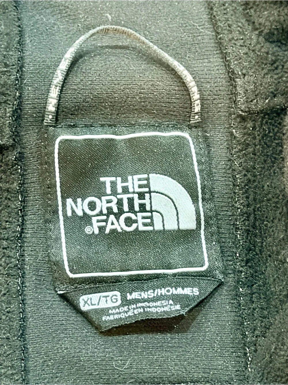 The North Face Men's  TNF Apex Hooded Zipup Black Jacket Men’s XL